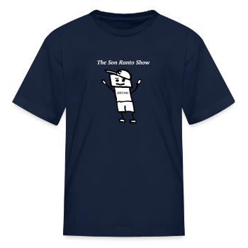 Cubes Fan - Kid's T-Shirt - navy - Front