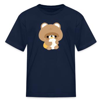 Beaver Toddler - Kid's T-Shirt - navy - Front