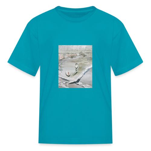White swans - Kid's T-Shirt