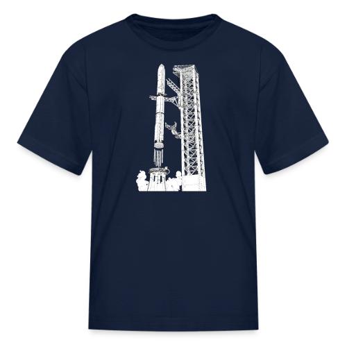Starship Super-Heavy Lift Launch Vehicle - No Text - Kid's T-Shirt
