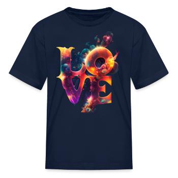 Explosion Love Products - Kid's T-Shirt - navy - Front