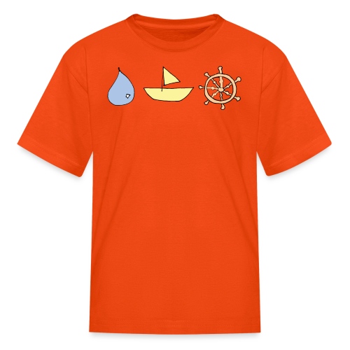 Drop, ship, dharma - Kids' T-Shirt