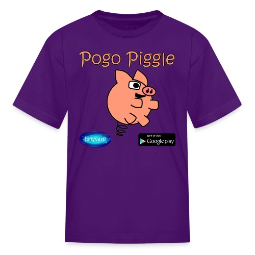 Pogo Piggle - Kids' T-Shirt