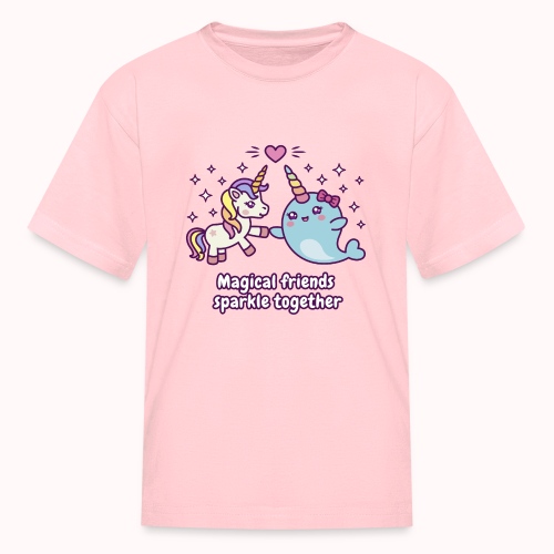 Unicorn & Narwhal - Magical Friends - Kids' T-Shirt
