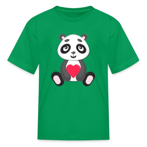 Sweetheart Panda - Kids' T-Shirt