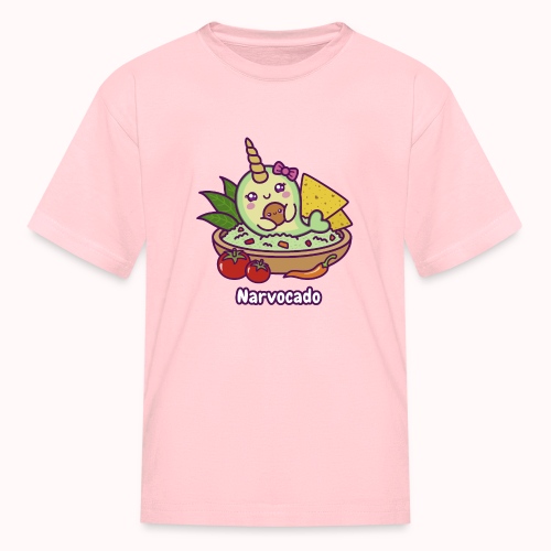 Narvocado - Funny Avocado Narwhal With Cute Seed - Kids' T-Shirt