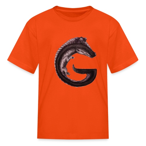 gator transparent BG - Kids' T-Shirt