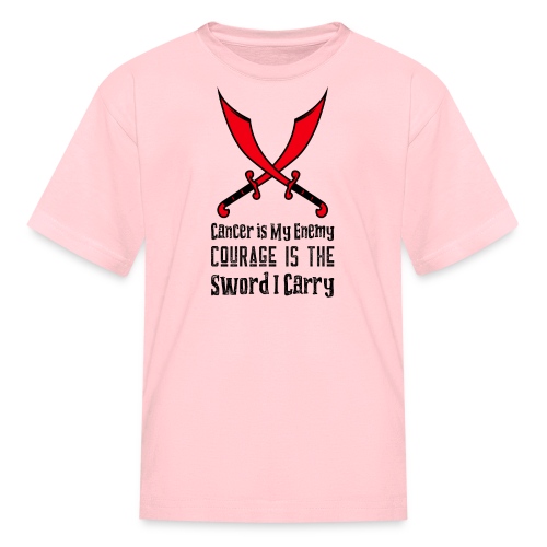 Cancer is My Enemy - Kids' T-Shirt