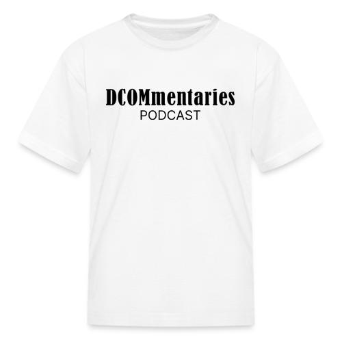 DCOMmentaries Podcast Logo - Kid's T-Shirt
