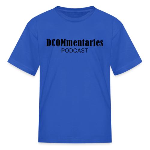 DCOMmentaries Podcast Logo - Kid's T-Shirt