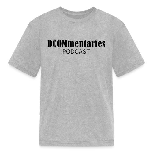 DCOMmentaries Podcast Logo - Kid's T-Shirt