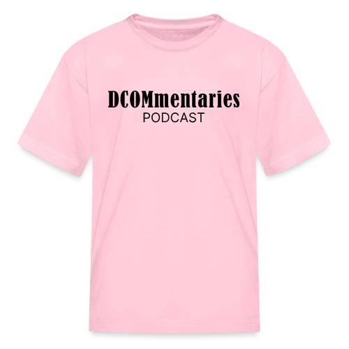 DCOMmentaries Podcast Logo - Kid's T-Shirt
