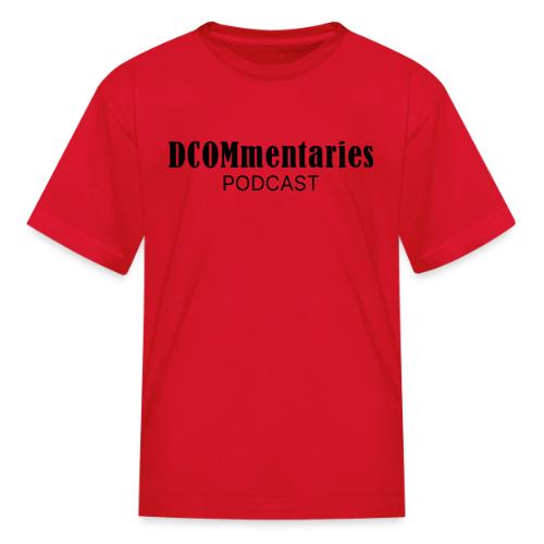 DCOMmentaries Podcast Logo - Kid's T-Shirt