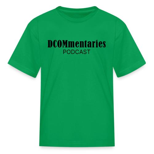 DCOMmentaries Podcast Logo - Kid's T-Shirt