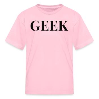 GEEK Game - Kid's T-Shirt - pink - Front