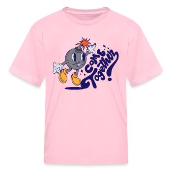 Come Together - Kid's T-Shirt - pink - Front