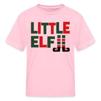 Little Elf - Kid's T-Shirt - pink - Front