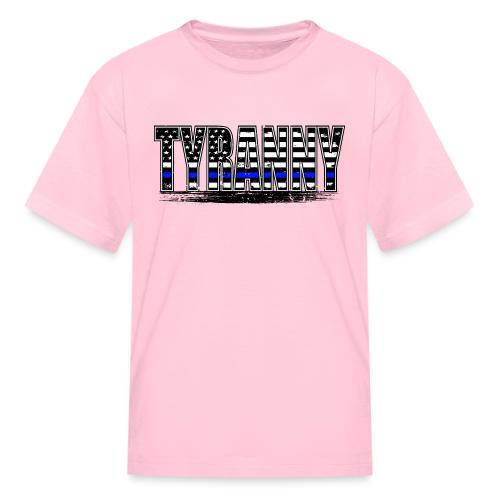 Tyranny underlined Black stroke - Kid's T-Shirt