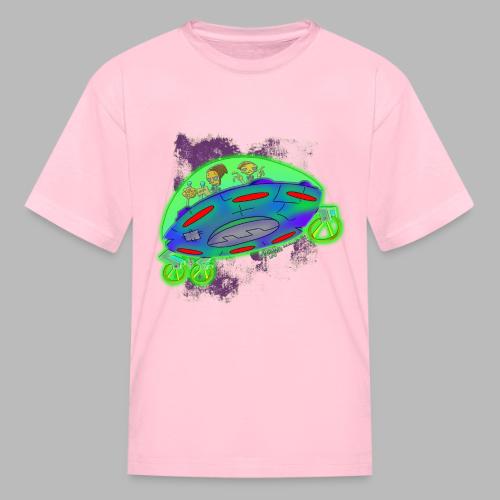 Ongher's UFO Flying Saucer - Kid's T-Shirt