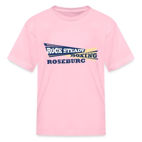 Rock Steady Boxing of Roseburg Full Color - Kid's T-Shirt
