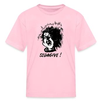 Young sedagive - Kid's T-Shirt - pink - Front