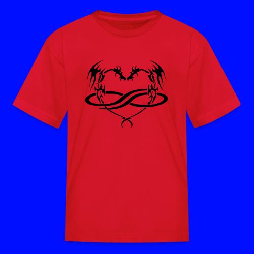 Polydragon (black) - Kid's T-Shirt