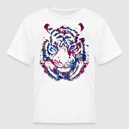 Tiger Head - Roaring Tiger - Tiger Face - Kid's T-Shirt