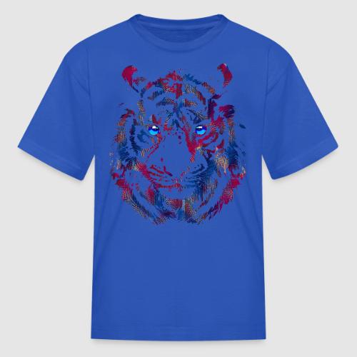 Tiger Head - Roaring Tiger - Tiger Face - Kid's T-Shirt