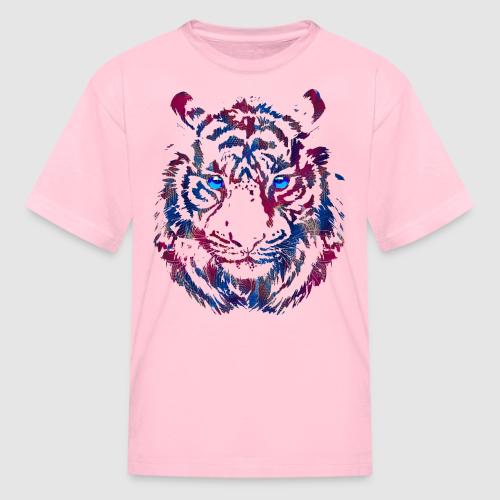 Tiger Head - Roaring Tiger - Tiger Face - Kid's T-Shirt