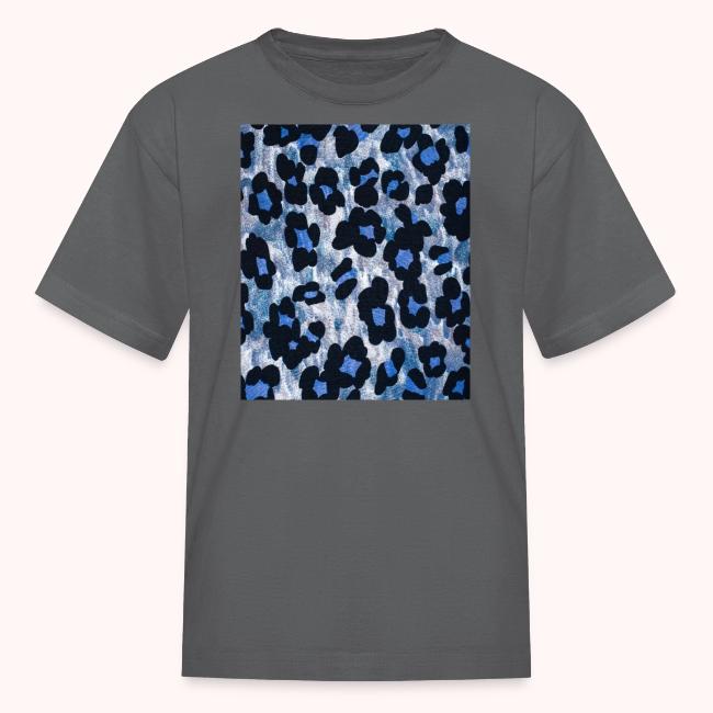 blue ank black leopard pattern