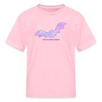 Bat - Kid's T-Shirt - pink - Front