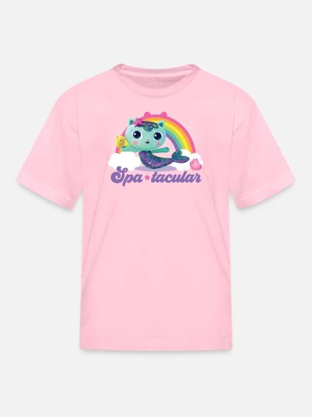Gabbys Dollhouse Mercat Spatacular - Kid's T-Shirt - pink