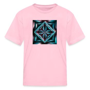 Neon Mirage - Kid's T-Shirt - pink - Front