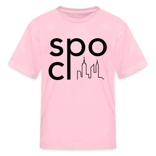 DCOMmentaries SpoCi Black - Kid's T-Shirt