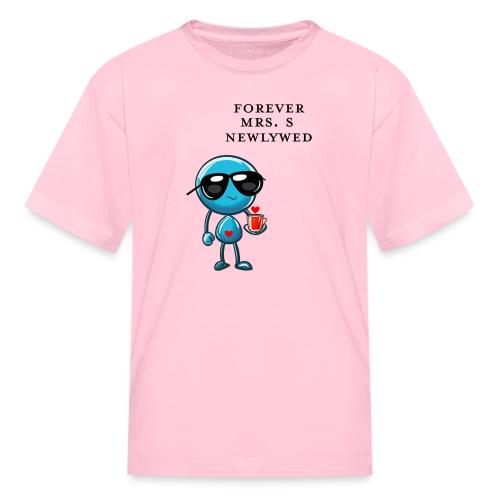 Mrs S Forever Newlywed - Kid's T-Shirt