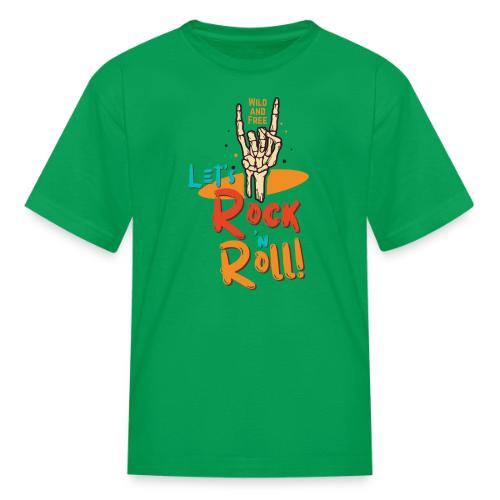 Let's Rock and Roll - Kid's T-Shirt