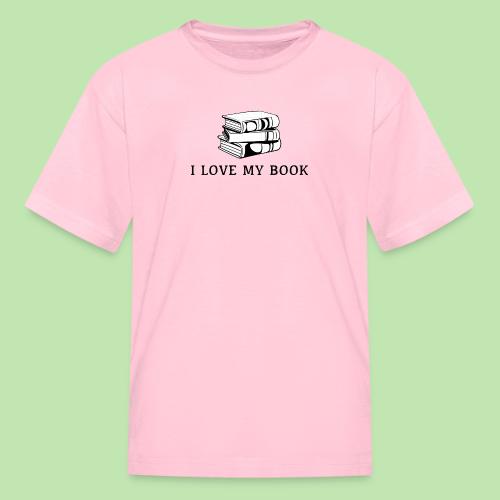 I love my book t-shirt - Kid's T-Shirt