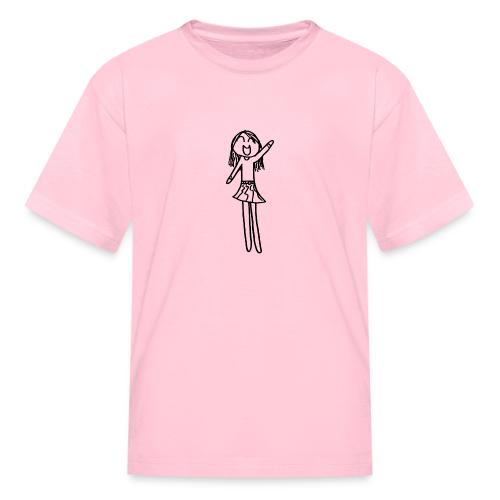Sophia, Black Outline (tshirts) - Kid's T-Shirt