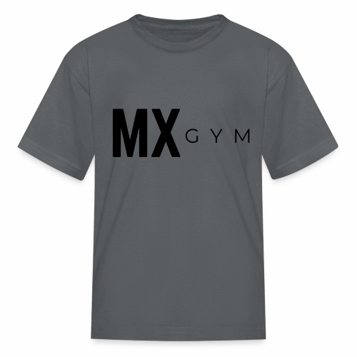 MX Gym Minimal Long Black - Kids' T-Shirt