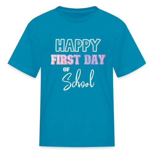 Kid Children First Day of School - Kids' T-Shirt