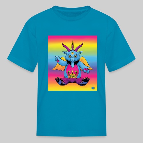 Rainbow Baphomet - Kids' T-Shirt