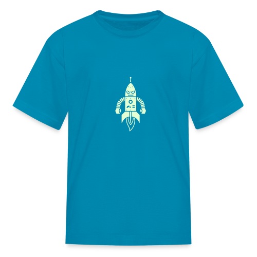 Rocket Robot - Kids' T-Shirt