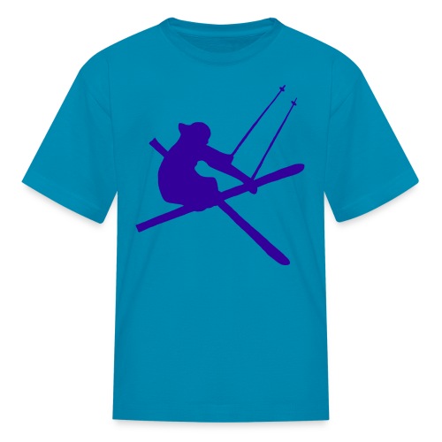 Freestyle Skier - Kids' T-Shirt