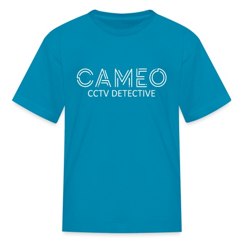 CAMEO CCTV Detective (White Logo) - Kids' T-Shirt