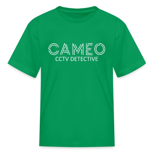 CAMEO CCTV Detective (White Logo) - Kids' T-Shirt