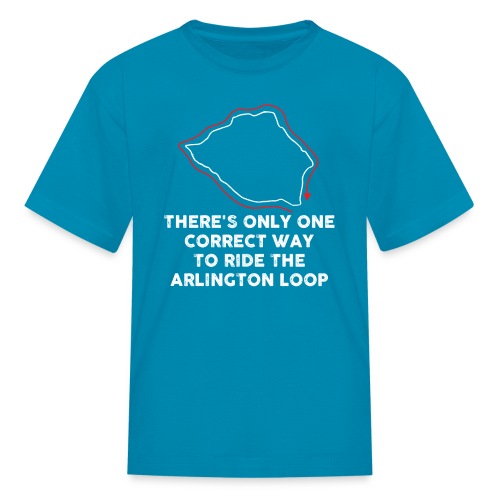 Arlington Loop: Clockwise - Kids' T-Shirt