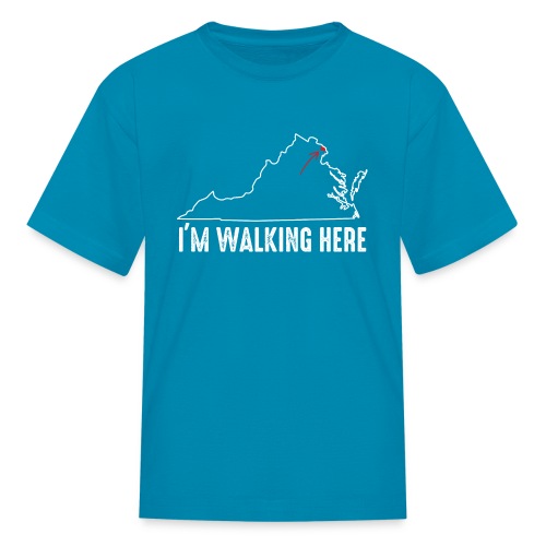 I'm Walking Here (in Arlington, VA) - Kids' T-Shirt