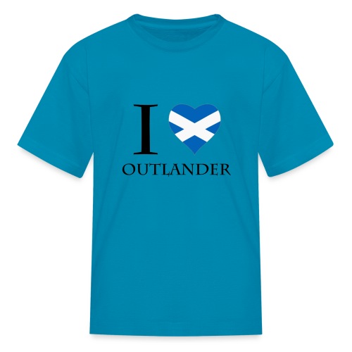 I LOVE OUTLANDER HEART - Kids' T-Shirt