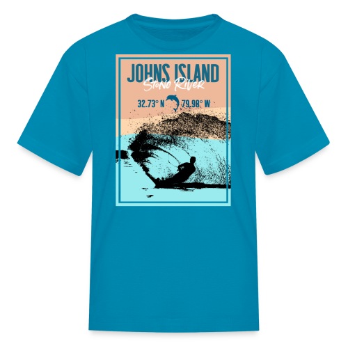 Charleston Life -Johns Island, SC -The Stono River - Kids' T-Shirt
