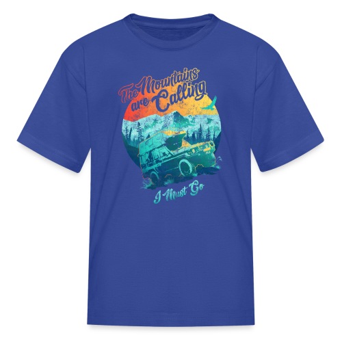 Calling Mountains - Kids' T-Shirt